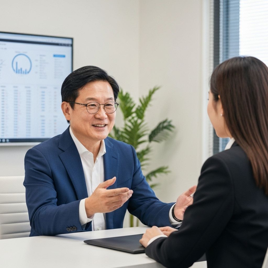 Conseiller patrimonial en consultation avec un client